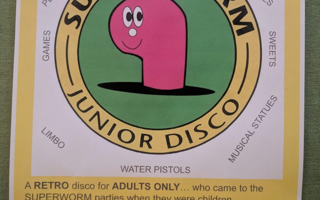 ADULTS’ RETRO SUPERWORM DISCO